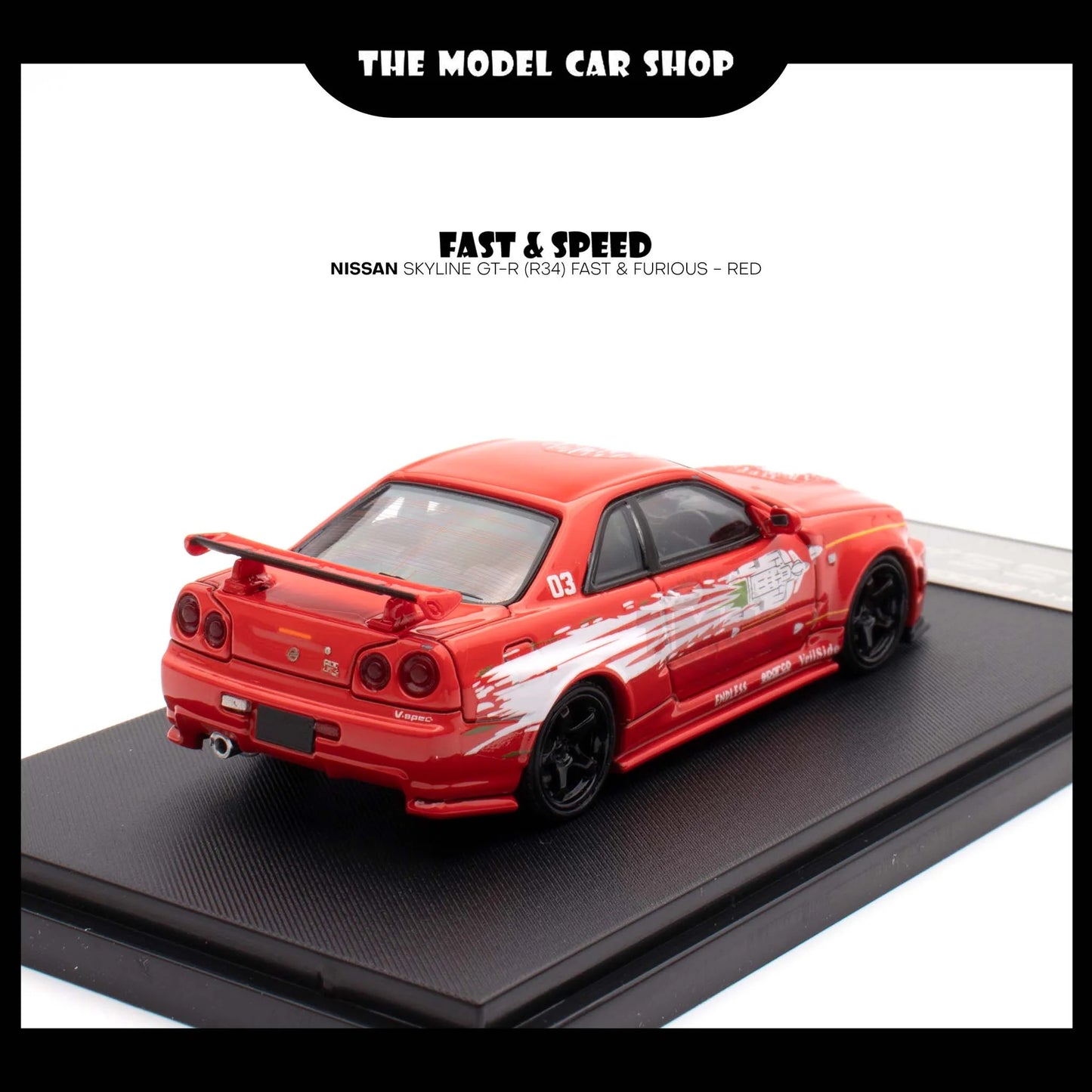 FAST AND SPEED - Nissan Skyline GT-R (R34) Fast & Furious - Red