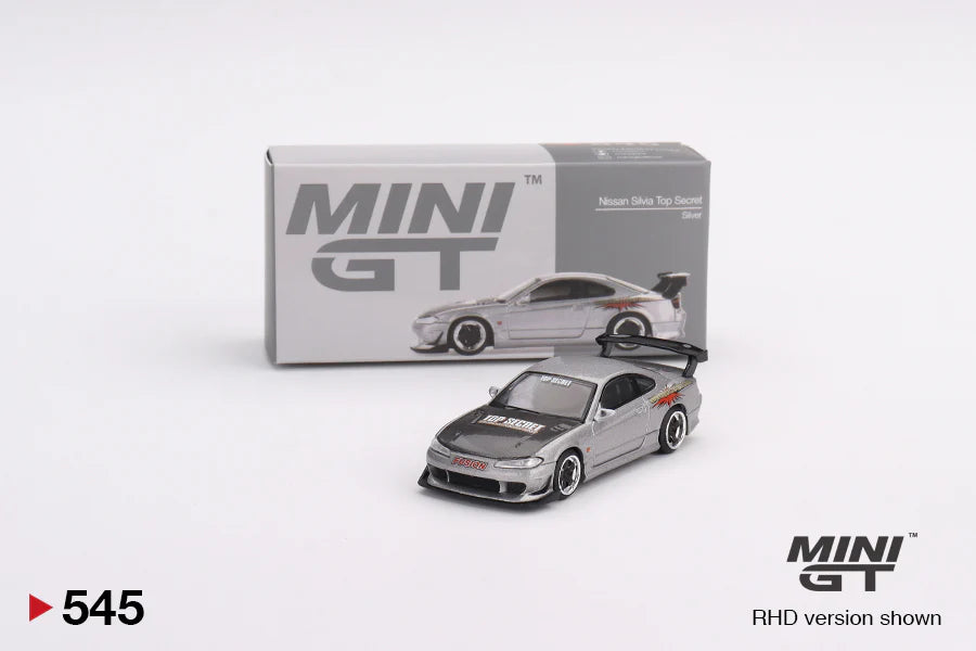MINI GT 545 Nissan Silvia Top Secret ( S15 )