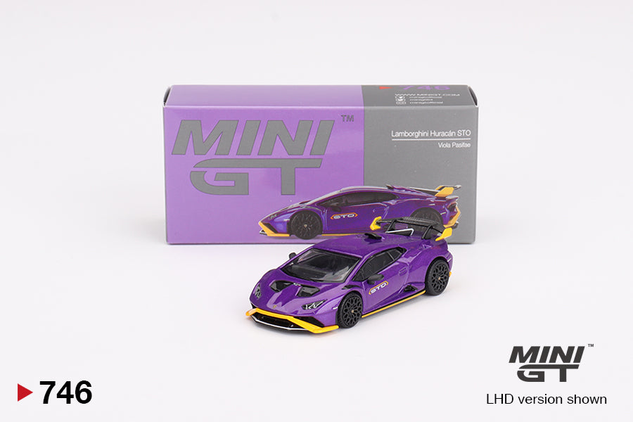 MINI GT 746 - Lamborghini Huracán STO Viola Pasifae