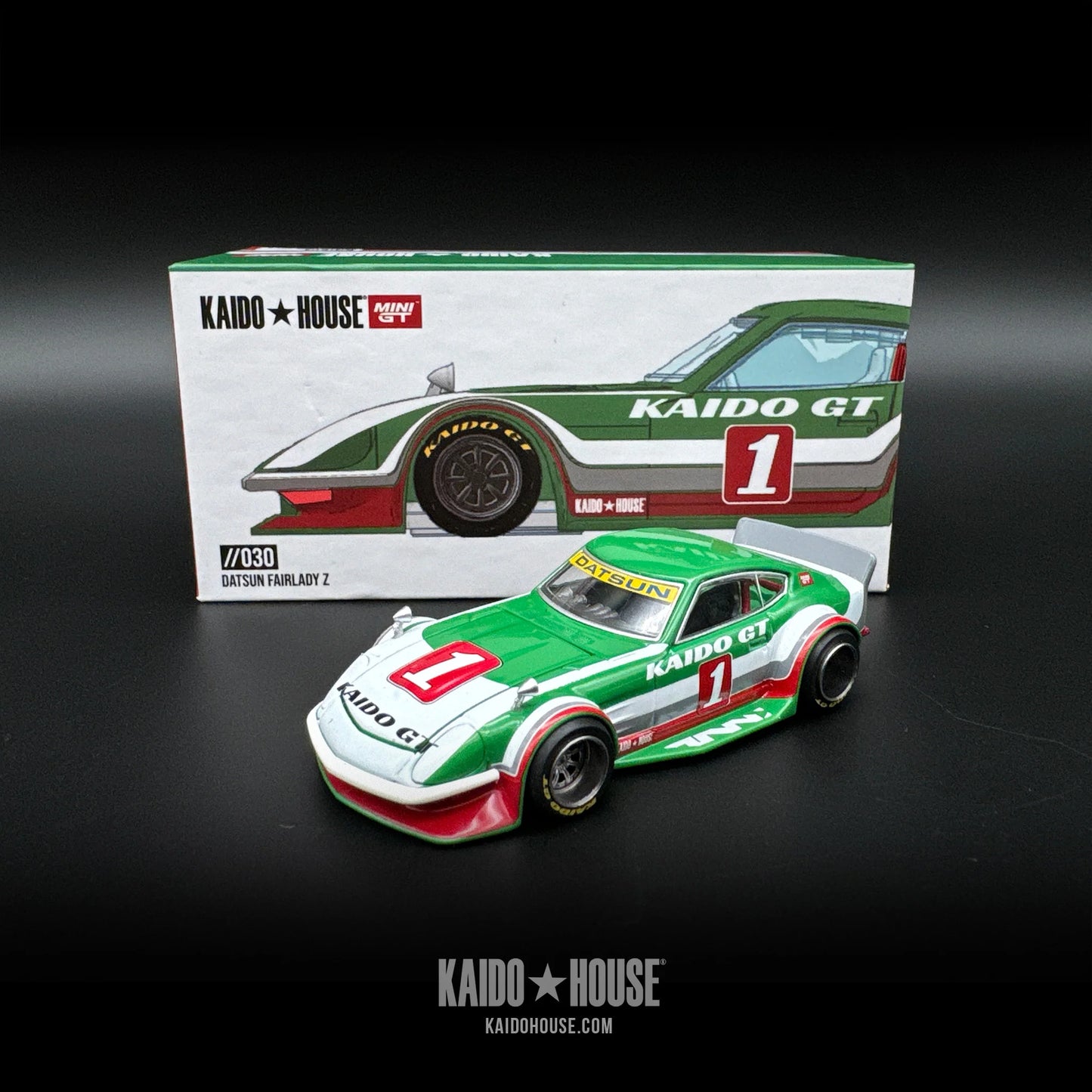 Mini GT x Kaido House No.030 Datsun Kaido Fairlady Z Kaido GT V2