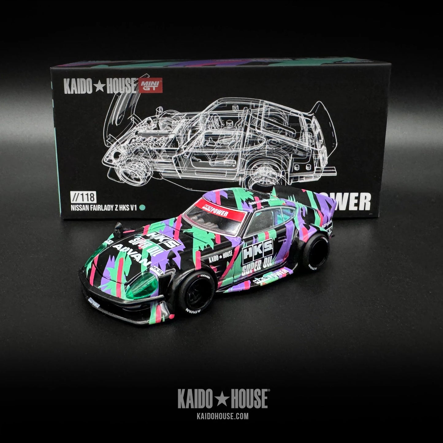 Kaido GT Nissan Fairlady Z HKS V1 118