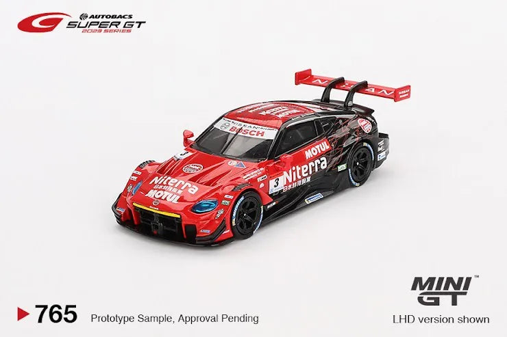 MINI GT #765 Nissan Z GT500 #3 "Niterra MOTUL Z"
