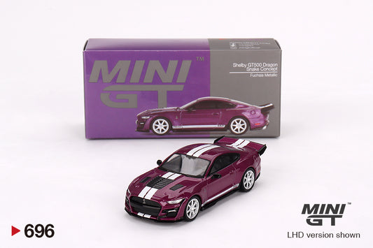 MINI GT #696 Shelby GT500 Dragon Snake Concept Fuchsia Metallic