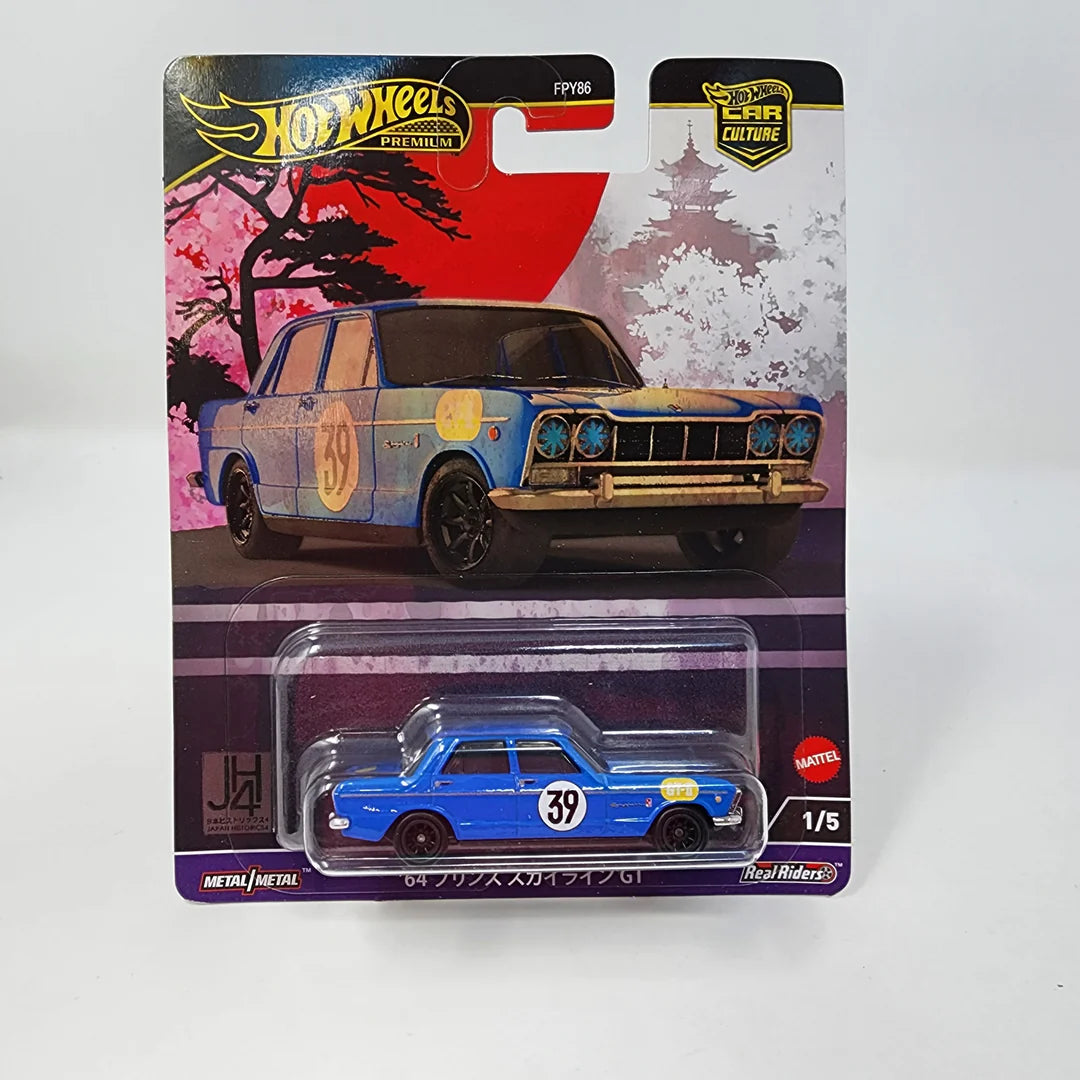HOT WHEELS PREMIUM - 64 PRINCE SKYLINE GT