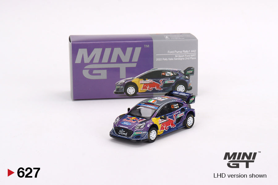 Mini GT #627 Ford Puma Rally1