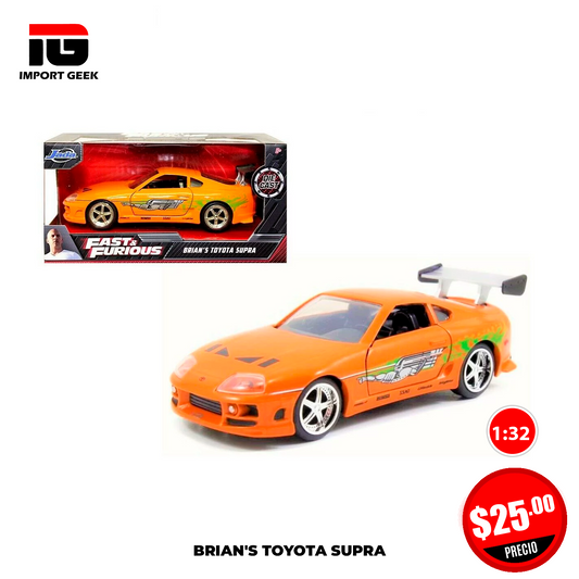 Brians rápidos y furiosos 1995 Toyota Supra