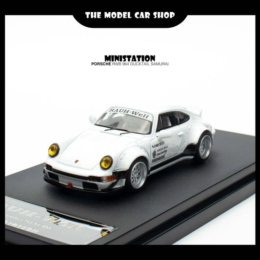 MINI STATION - PORSCHE RWB 964 WHITE