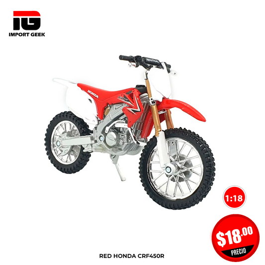 RED HONDA CRF450R