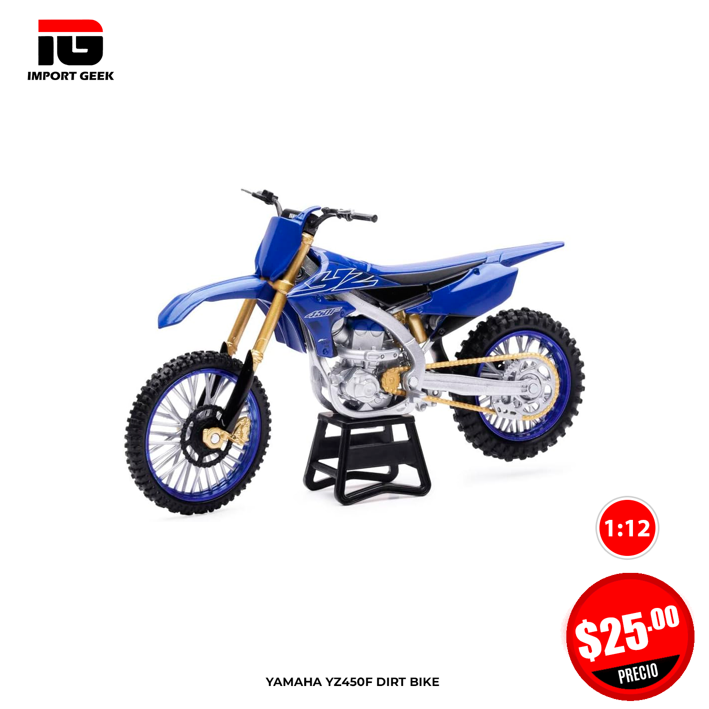 Yamaha YZ450F Dirt Bike