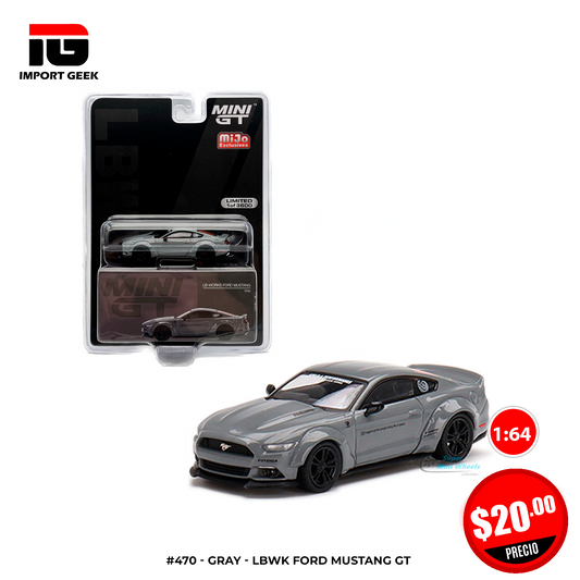 #470 FORD MUSTANG GT LB-WORKS GREY