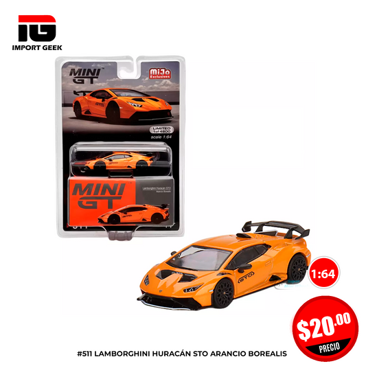 #511 Lamborghini Huracán STO Arancio Borealis