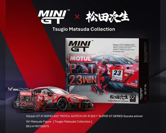 Mini GT Nissan GT-R NISMO #23 “MOTUL AUTECH GT-R 2021