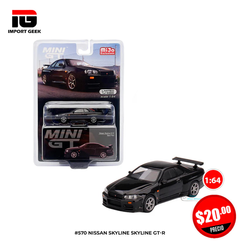 Nissan Skyline GT-R (R34) V-Spec Black Pearl - #570