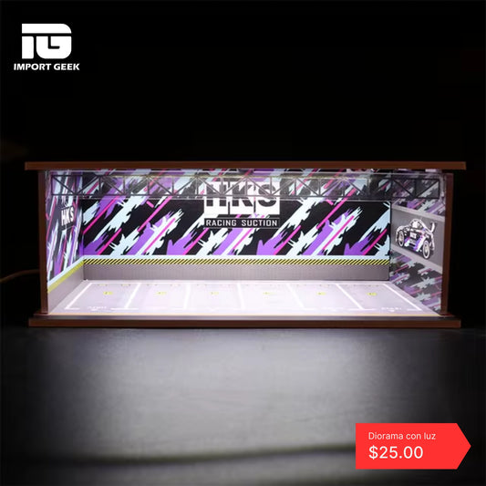 DIORAMA CON LUZ