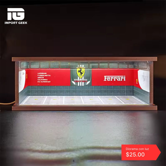 DIORAMA CON LUZ
