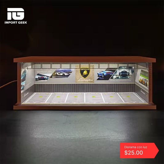 DIORAMA CON LUZ