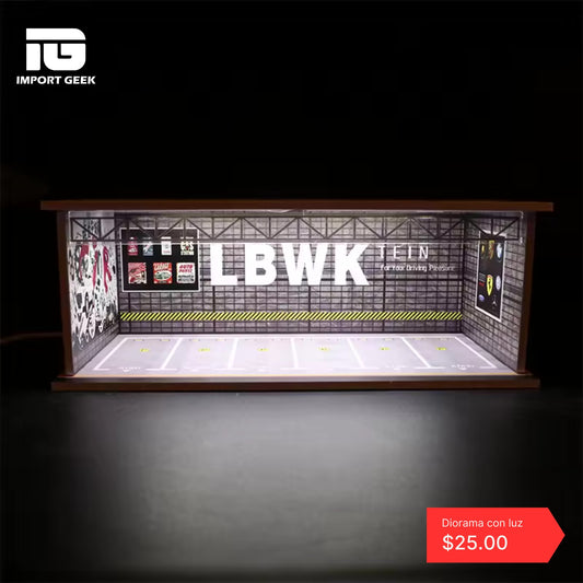 DIORAMA CON LUZ