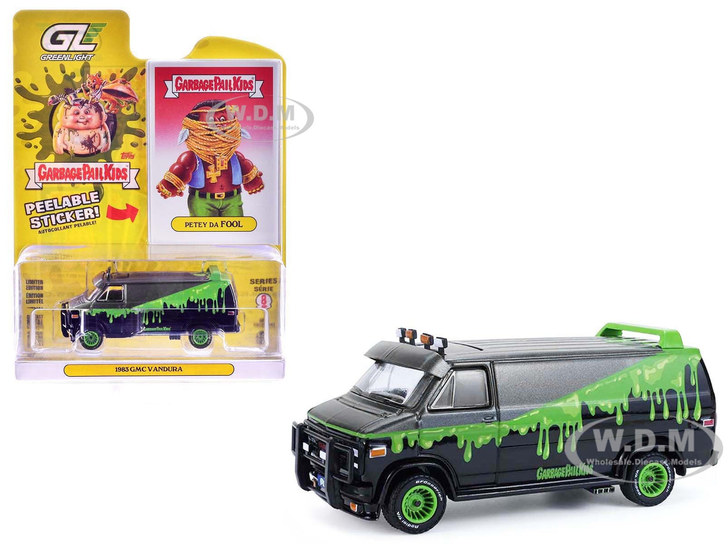 1983 GMC VANDURA VAN "GARBAGE PAIL KIDS" 1/64