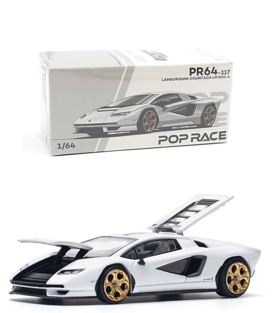 POP RACE PR64-117 LAMBORGHINI COUNTACH LPI 800-4