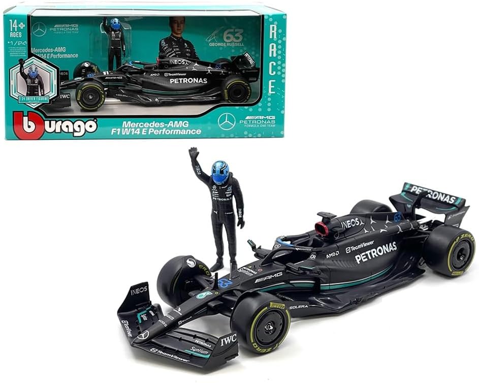 Bburago Race F1 Mercedes-AMG W14 E Performance #63 1/24