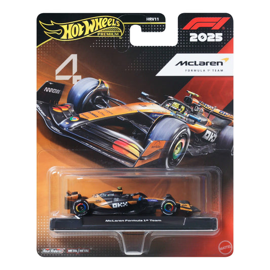HOT WHEELS PREMIUM MCLAREN FORMULA ONE TEAM #4