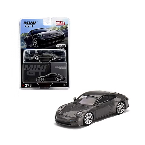 MINI GT #373 PORSCHE 911 992 GT3 TOURING AGATE GREY