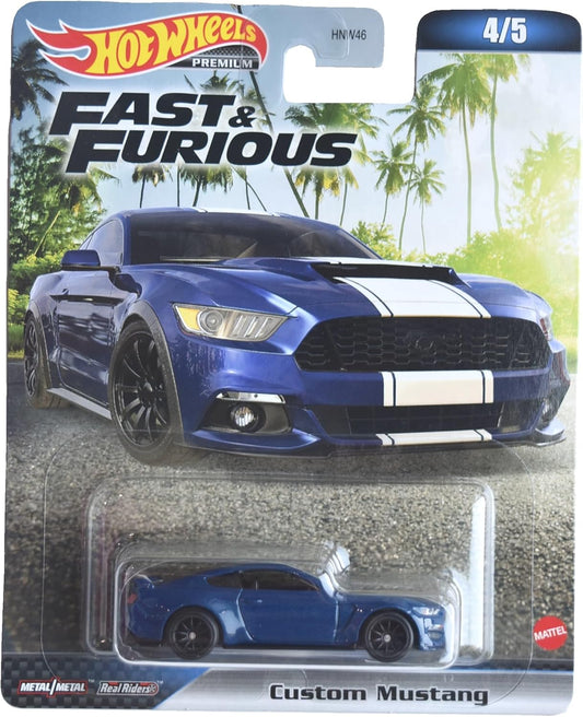 HOT WHEELS PREMIUM - CUSTOM MUSTANG