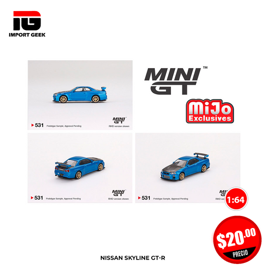 Mini GT #531 Mijo Exclusives Nissan Skyline GT-R