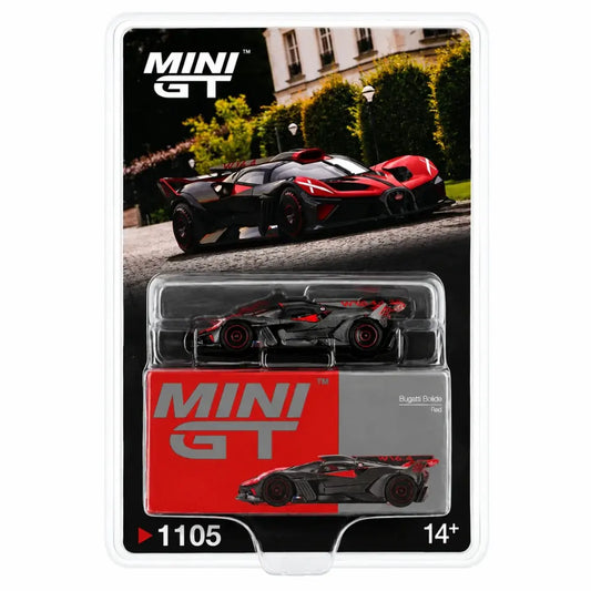 Mini GT 1:64 Bugatti Bolide Red #1105