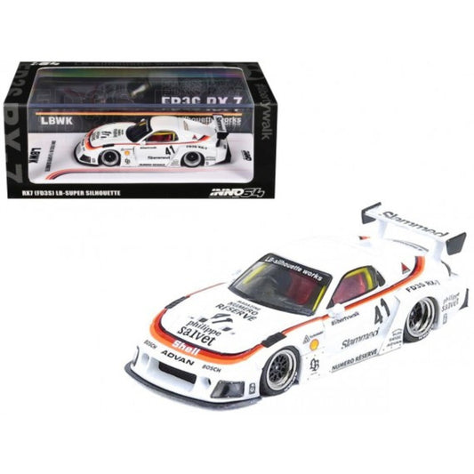 INNO64 - MAZDA RX7 (FD3S) LB-SUPER SILHOUETTE WHITE