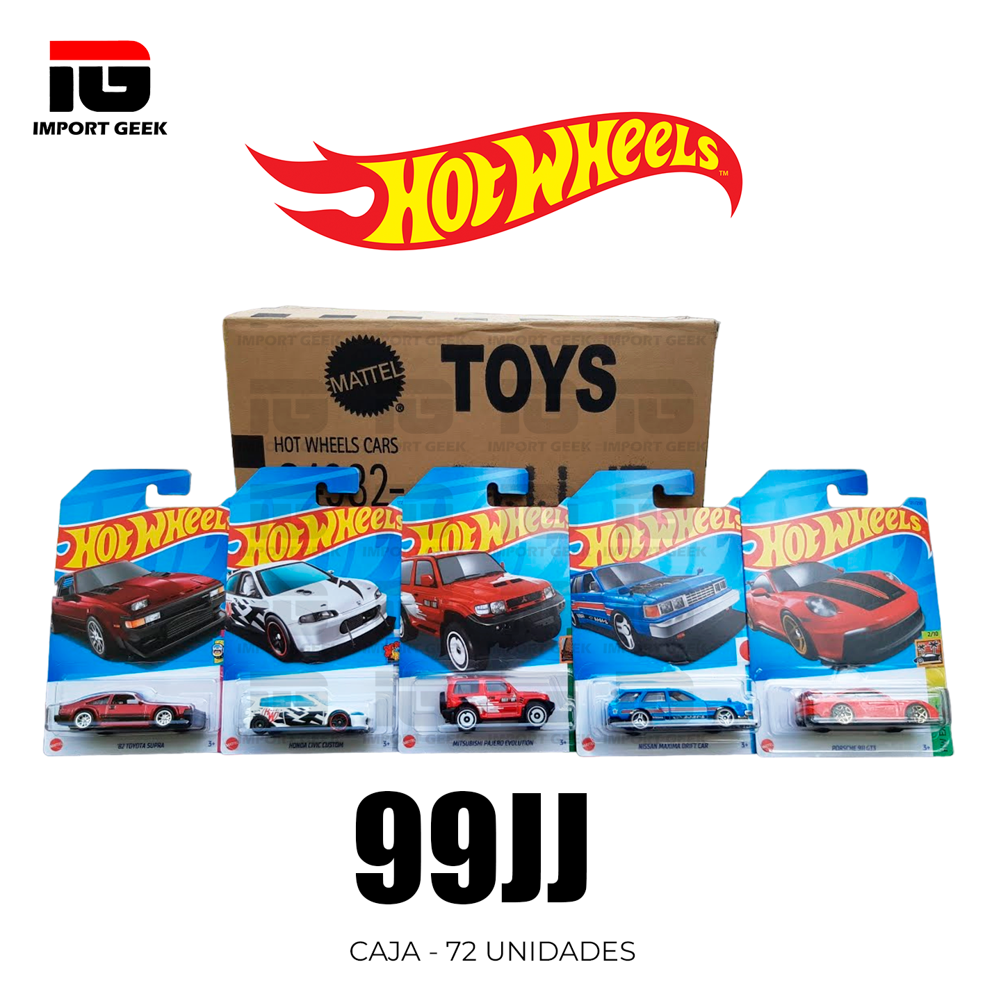 Caja J 2023 HOT WHEELS