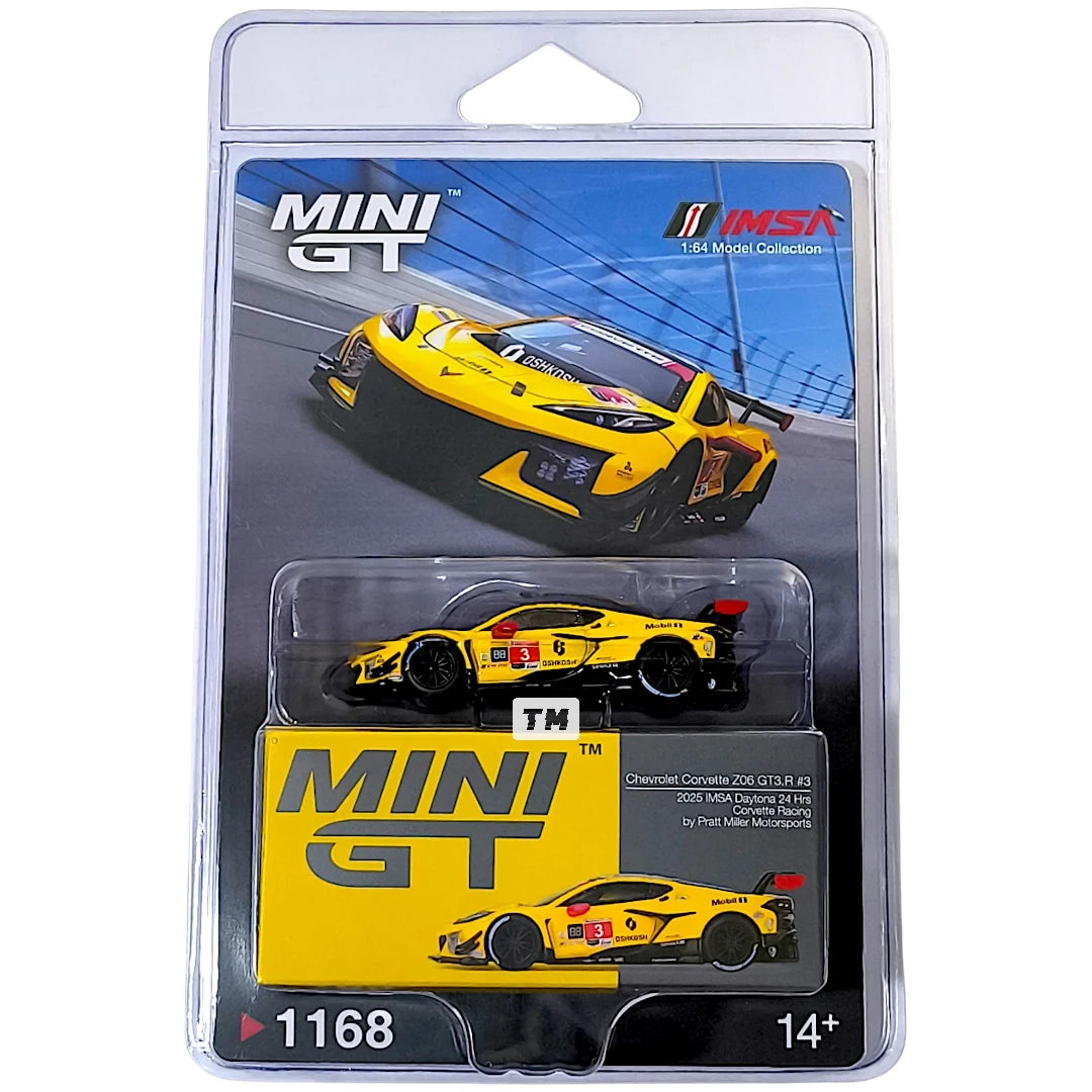 Mini GT Chevrolet Corvette Z06 GT3.R #3 Corvette