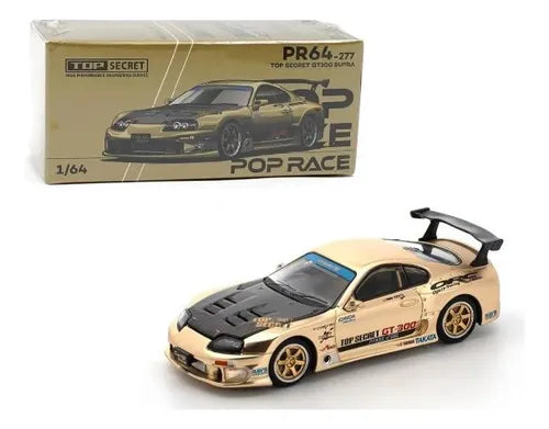 Pop Race Pr64-277 Toyota Supra Gt300 Top Secret Edición Lim