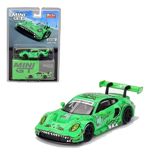 Mini Gt Porsche 911 Gt3 R #80 Gtd Ao Rexy Imsa#713 1:64
