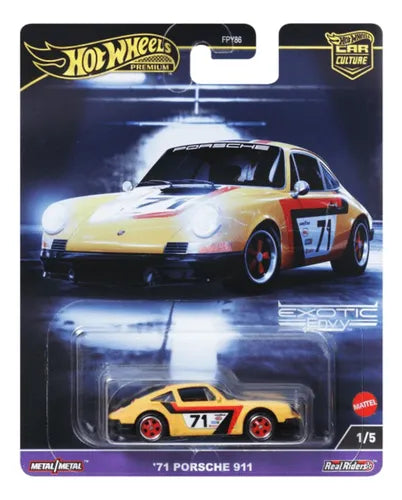 HOTWHEELS PREMIUM 71 PORSCHE 911