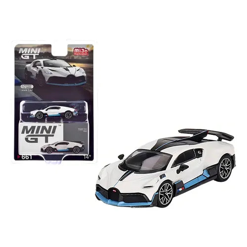 Mini Gt Bugatti Divo White # 661