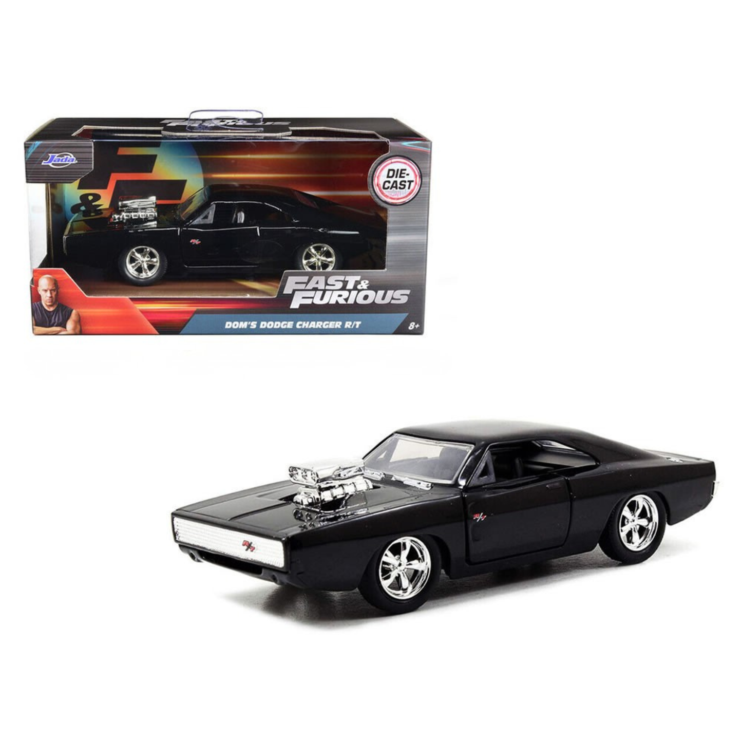 JADA DOM'S DODGE CHARGER R/T 1/32