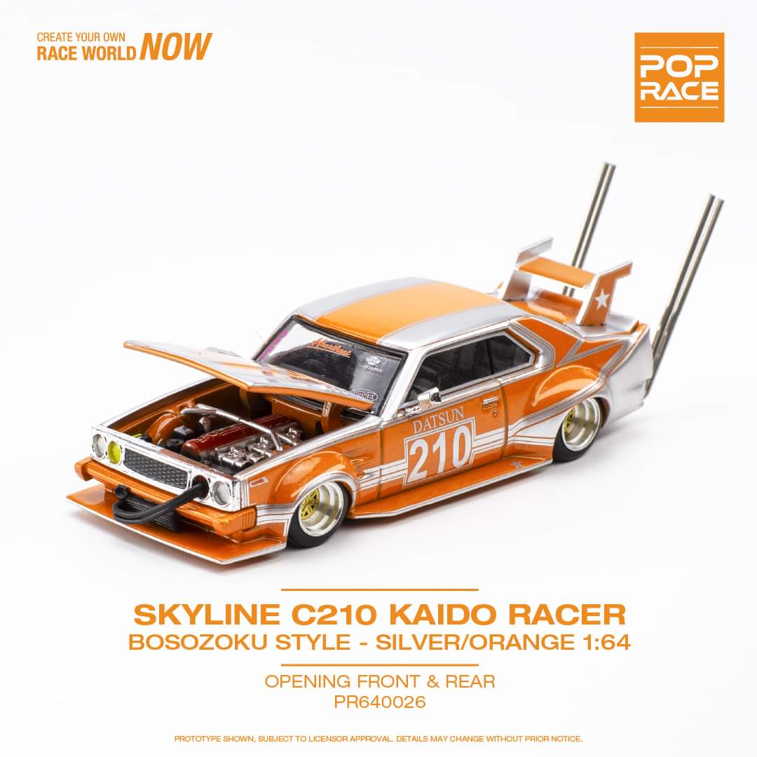 Nissan skyline c210 kaido Racer Bosozoku Style - Pr64-26