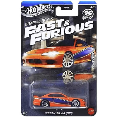 HOT WHEELS SILVER SERIES - NISSAN SILVIA S15