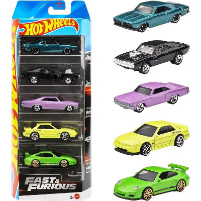 Hot Wheels Fast & Furious 5 Pack 2025