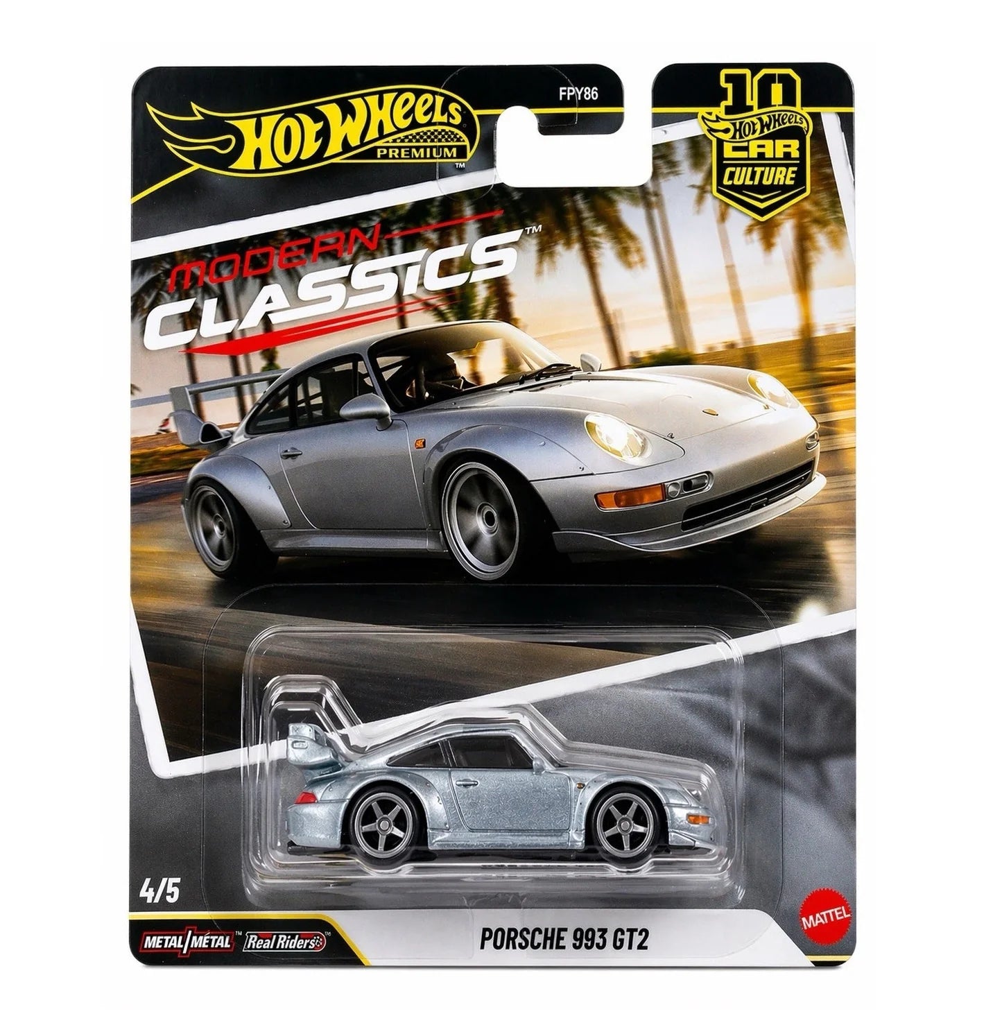 HOT WHEELS PREMIUM PORSCHE 993 GT2