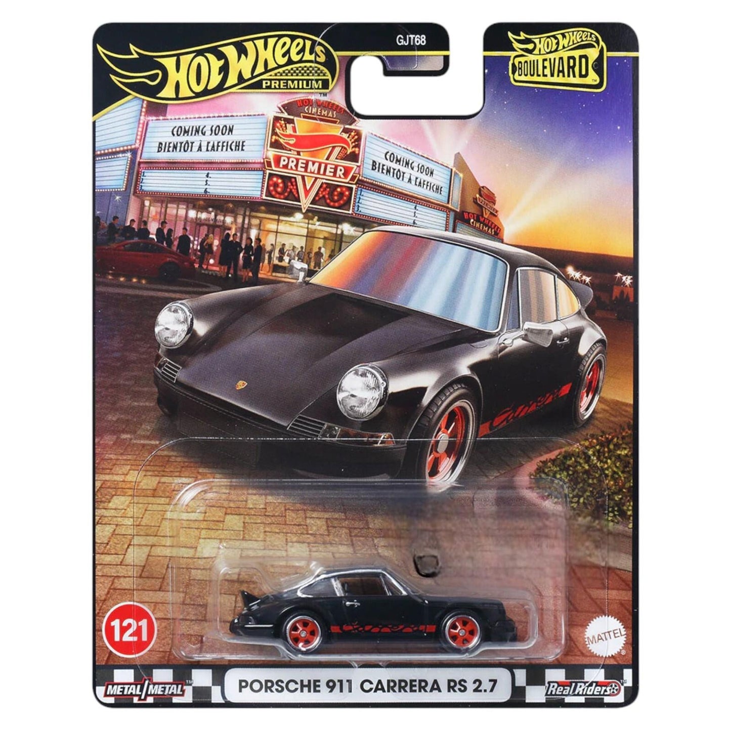 HOT WHEELS PREMIUM PORSCHE 911 CARRERA RS 2.7