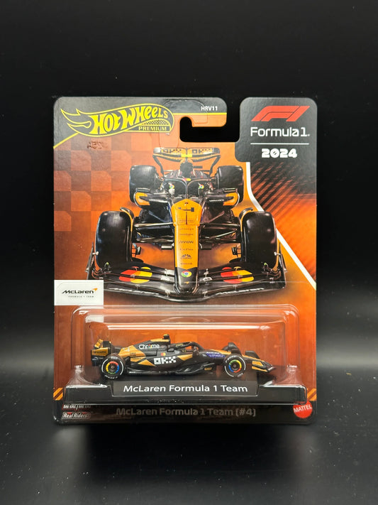 HOT WHEELS PREMIUM MCLAREN FORMULA 1 TEAM #4