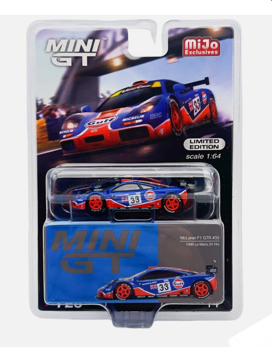 MINI GT 723 - MCLAREN F1 GTR #33