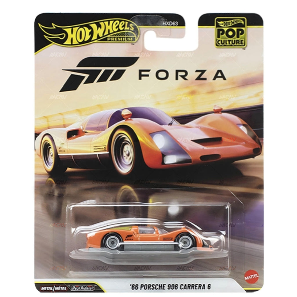 HOT WHEELS PREMIUM 66 PORSCHE 906 CARRERA 6
