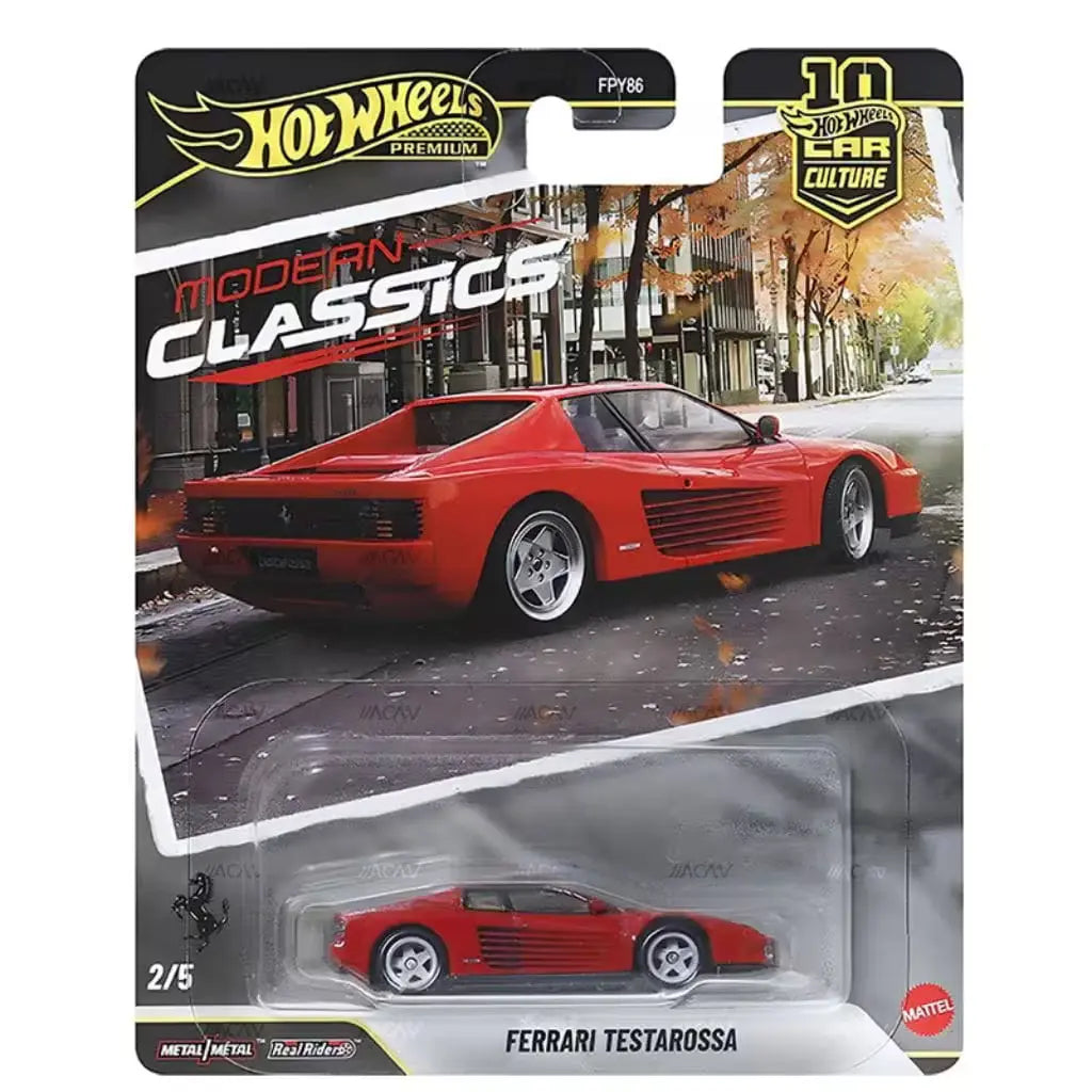 HOT WHEELS PREMIUM FERRARI TESTAROSSA