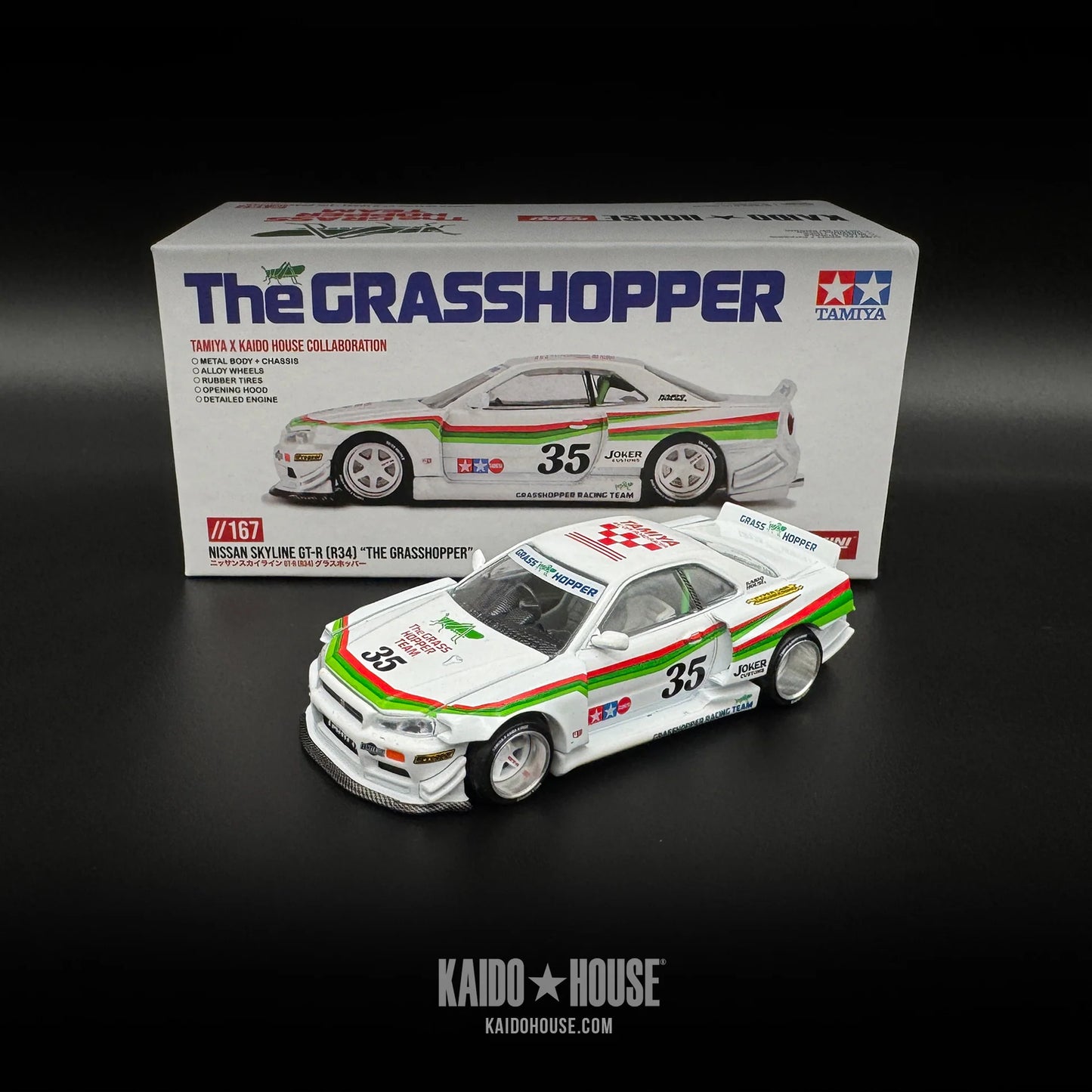 Kaido GT Nissan Skyline GT-R (R34) "The Grasshopper