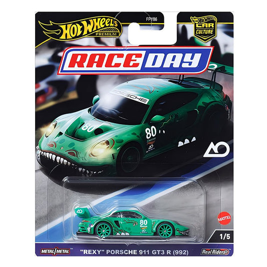 HOT WHEELS PREMIUM - REXY Porsche 911 GT3 R992