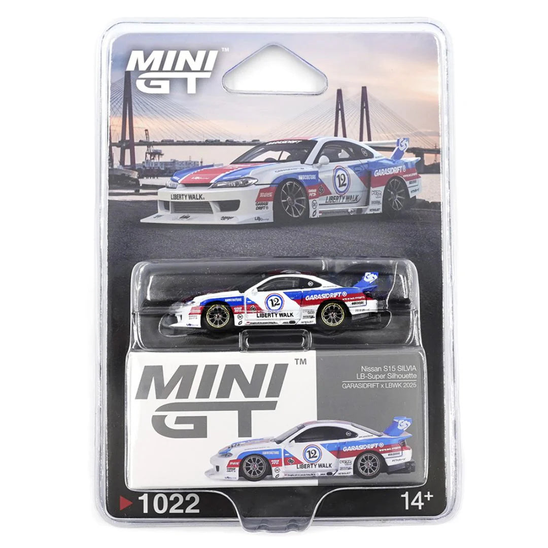 Mini GT Blister #1022: Nissan LB-Super Silhouette S15 SILVIA GARASIDRI