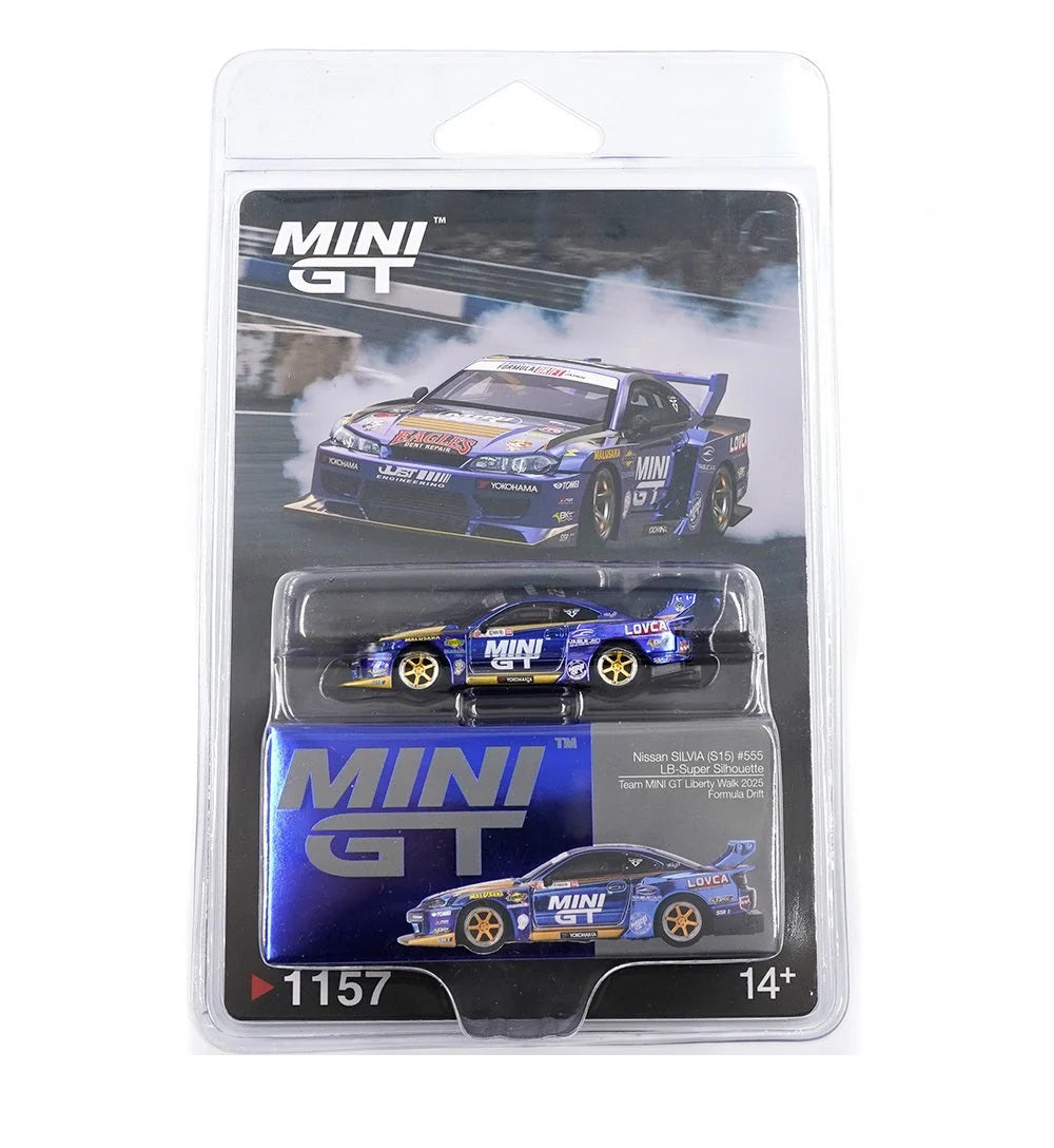 Mini GT - Nissan Silvia S15 LB-Super Silhouette #555
